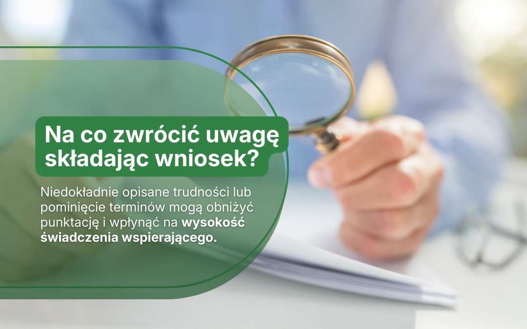 Jak uniknąć błędów przy wniosku o świadczenie wspierające?