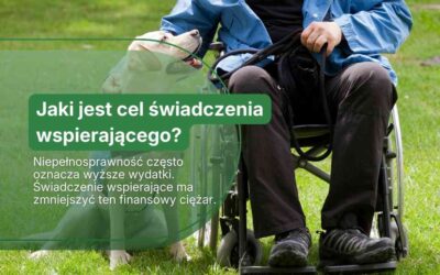 Jaki jest cel świadczenia wspierającego?