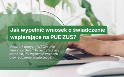 Jak wypełnić wniosek o świadczenie wspierające na PUE ZUS? Poradnik krok po kroku