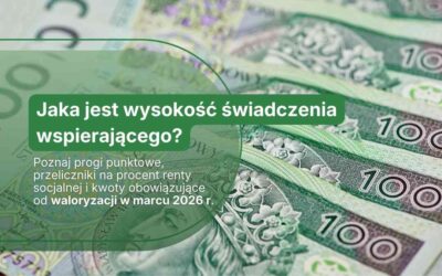 Jaka jest wysokość świadczenia wspierającego?