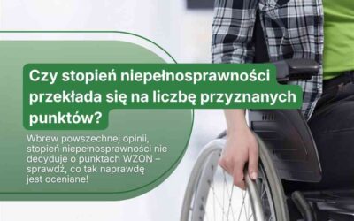 Czy stopień niepełnosprawności przekłada się na liczbę punktów poziomu potrzeby wsparcia PPW?
