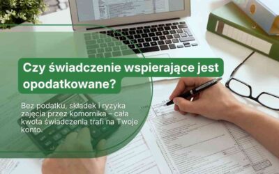Czy świadczenie wspierające jest opodatkowane?