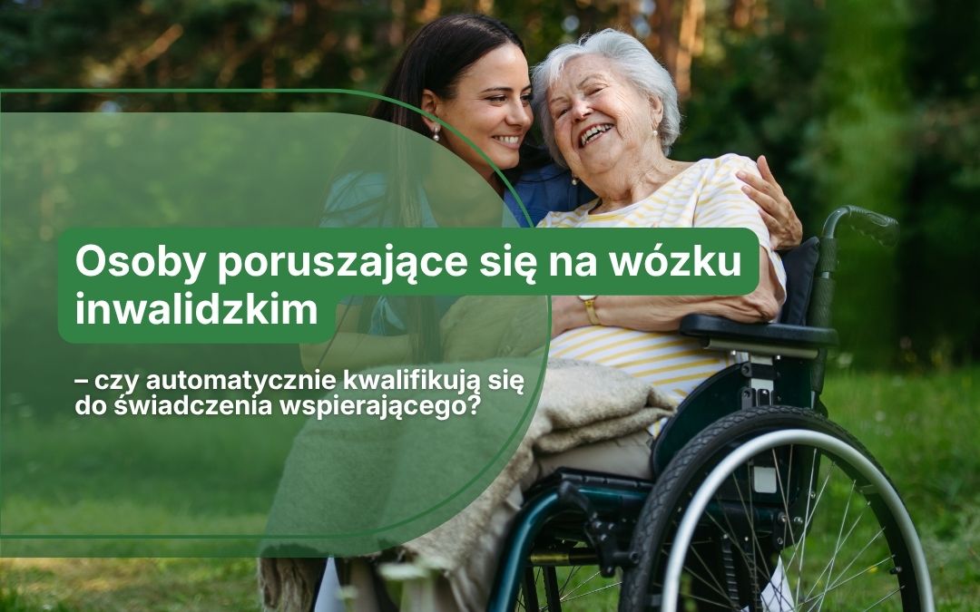 grafika przedstawia osobę na wózku