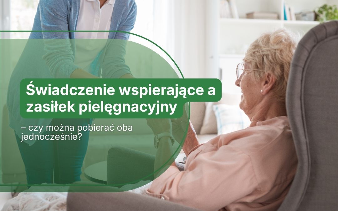 grafika przedstawia temat artykułu oraz pomoc osobie